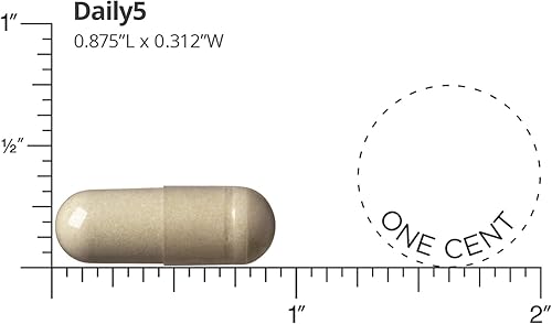 Miniatura 3 de DOCTORS' PREFERRED Daily5 Multivitamínico para mujeres y hombres, ingredientes clínicamente validados, corazón, articulaciones, circulación, 90
