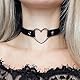 KUMSODE Catwoman Maske und Choker-Set, Katze Maske Leder Maske Katzenmaske Damen Schwarze Maskerade Maske Halbgesichtsmaske FüR Halloween Cosplay