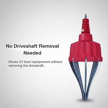 Pneumatic CV Joint Boot Expander Tool CV Boot Stretch Tool Installation Removal Tool Universal Driveshaft Boot Fitting Tool Air Powered Expander Tool Automotive Repair Tool TBT3533