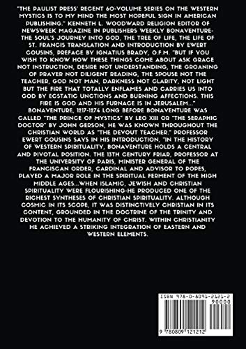 Bonaventure: The Soul's Journey into God, The Tree of Life, The Life of St. Francis (The Classics of Western Spirituality) - Image 2