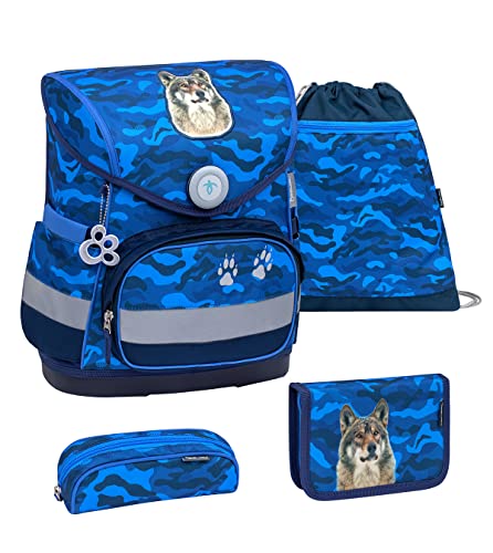Belmil 405-41 Juego de mochila escolar, Alpha Wolf., Juego de mochila escolar Cover