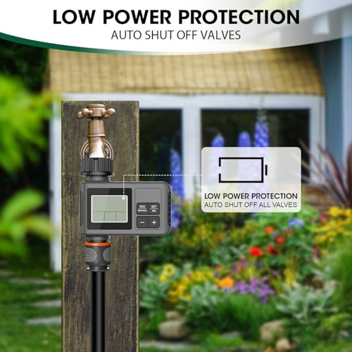 Digital drip irrigation garden sprinkler timer programmable pour système d'arrosage enterré