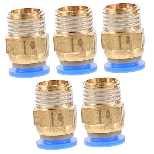 COSMEVIVI 5pezzi Raccordi Sgancio Per Connettori Crimp Cinch Per e Idropulitrici Facile Installazione Perdite