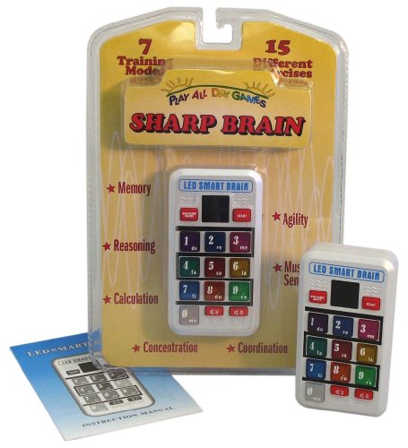 Play All Day Games Sharp Brain White