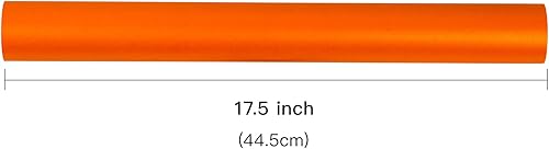 Vista 231 de RUSPEPA Papel de regalo negro mate, color liso perlado, papel lustre perfecto para bodas, cumpleaños, Navidad, baby shower, 17 pulgadas x 32.8 pies