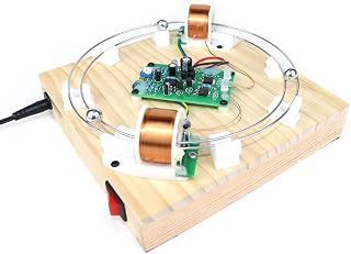 Electromagnetic Accelerator DIY Electrical and Magnetic Induction Circular Motion of Iron Ball Coil Magnetism Physics Experiment