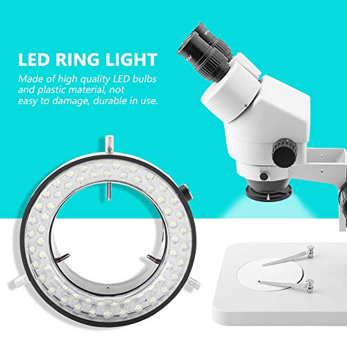 Lampe de bague réglable de lumière 56LED pour microscope - 2