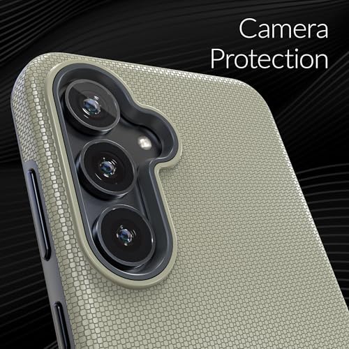 Image of Crave for Samsung Galaxy S24 FE Case, Shockproof Protection Dual Layer Case for Samsung Galaxy S24 FE (6.7 inch) - Sand