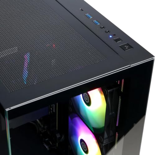Image of CyberPowerPC Gamer Master Gaming PC, AMD Ryzen 5 5500 3.6GHz, Radeon RX 7600 8GB, 16GB DDR4, 500GB PCIe Gen4 SSD, WiFi Ready & Windows 11 Home (GMA3100A)