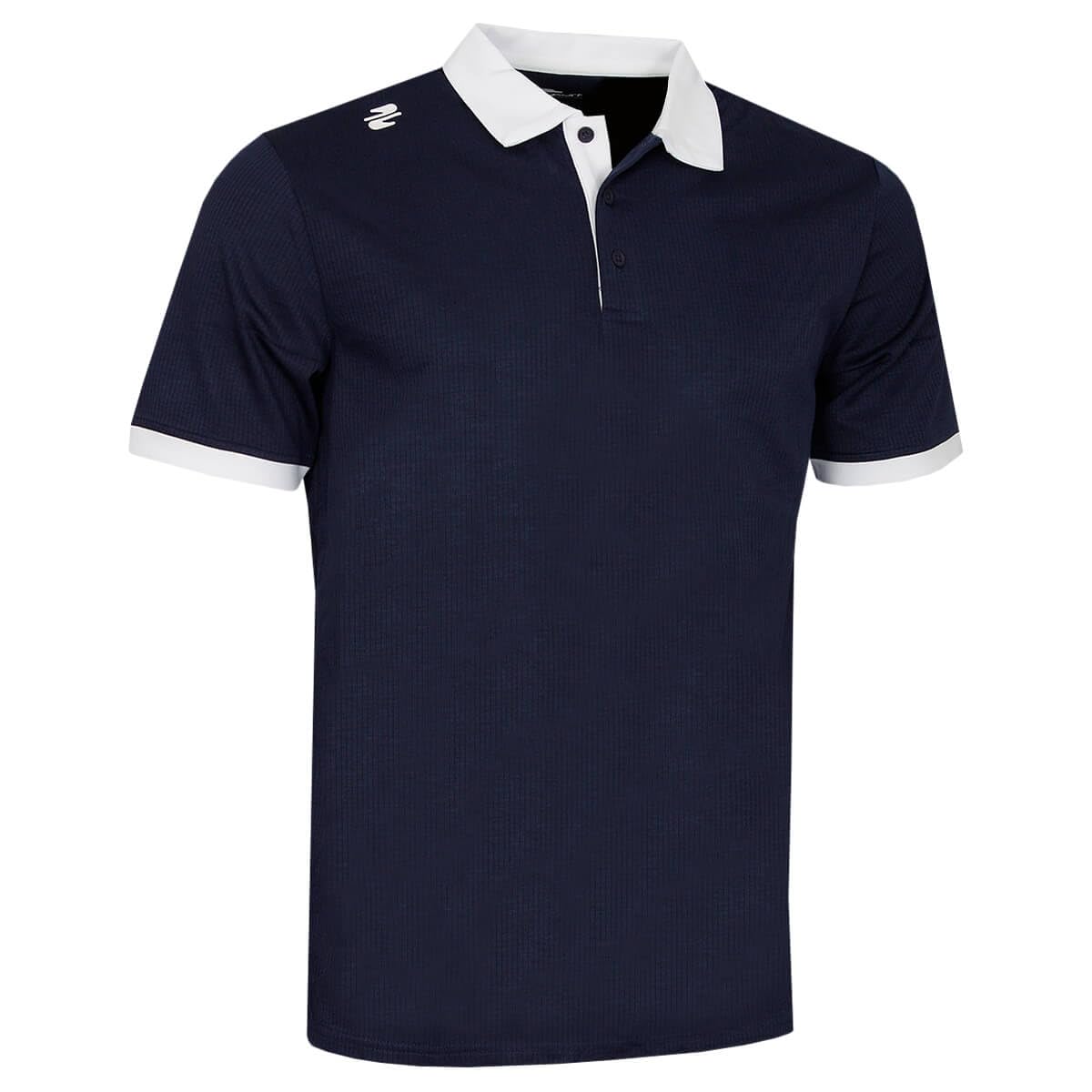 Stuburt Golf Mens Stack Polo Shirt - Navy - M