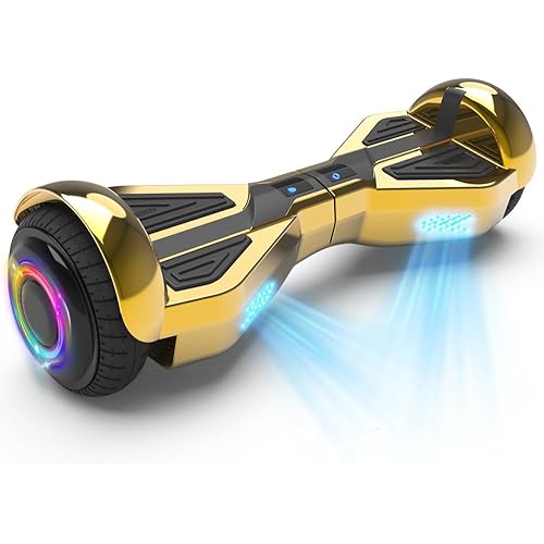 HOVERSTAR All-New HS2.0 Hoverboard All-Terrain Two-Wheel Self Balancing Flash Wheel Electric Scooter with Wireless Bluetooth Speaker