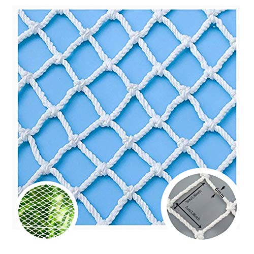 JHKJ Climbing Net, Climbing Net Outdoor, Climbing Net Rope Netting Playground Rope Ladder Rock Climb Net Safety Swing Sets Climb Net,1x 2m（3.3 * 6.5ft）