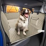 SHARLOVY XL - Estensore per sedile posteriore per cani, con fondo rigido grande, per sedile posteriore, amaca resistente per auto, impermeabile, per camion, F150, Ram1500 e SUV di grandi dimensioni