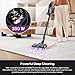 Eureka Cordless Stick Vacuum Cleaner ReactiSense 440, 60-Min Runtime, Anti-Tangle Brushroll, Intelligent Sensing Technology, Ideal for Pet Hair, HardFloors & Carpets