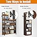 Ougourim Furniture Anchors (10 Packs) Anti Tip Furniture Anchors for Baby Proofing, Furniture Wall Anchor Earthquake Straps for Furniture Dresser Wall Safety Anchor Furniture Fasteners to Wall, Black