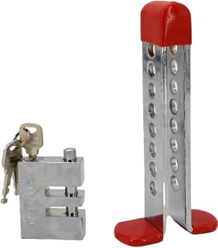 Pedal Lock for Cars, Brakes, Clutches, Throttle Compatible, Theft Prevention, Vehicle Safety Measures, Can Be Used With Tractors and Farm Equipment, Easy Installation for Self-Defense and