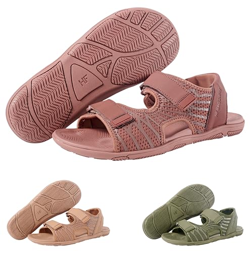 HF Baresandals III – Outdoor & Lightweight Barefoot Sandals for natural foot movement, Adjustable Fit Unisex With Zero Drop Flexible Sole