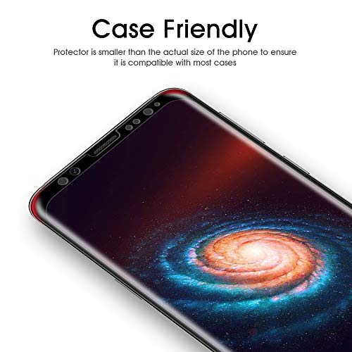 Otao (2 Pack) Galaxy S9 Screen Protector Tempered Glass, 3D Curved Dot Matrix [Full Screen Coverage] Glass Screen Protector For Samsung Galaxy S 9 With Installation Tray [Case Friendly] #TOP1