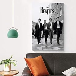 tongton Kopoo Poster officiel des Beatles à Londres sur toile – Art mural – Impression moderne – Décoration de chambre… - Les Beatles, Paul McCartney, John Lennon, RIngo Starr, George Harrison tongton Kopoo Poster officiel des Beatles à Londres sur toile - Art mural - Impression moderne - Décoration de chambre… – Image 4