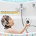 Crab Baby Bath Thermometer Toy - Digital Floating Water Thermometer with LED Display, Color Temperature Alerts & Safe Bath Sensor for Newborn, Infant Bathtub Essentials
