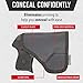 ComfortTac The Protector Premium Pocket Holster for Concealed Carry - Compatible with Most Subcompact 380 Pistols Including Sig Sauer P238, Taurus 738, and More (Small)