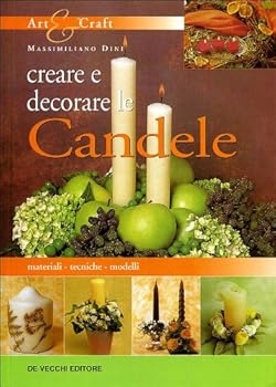 Paperback Creare e decorare le candele [Italian] Book