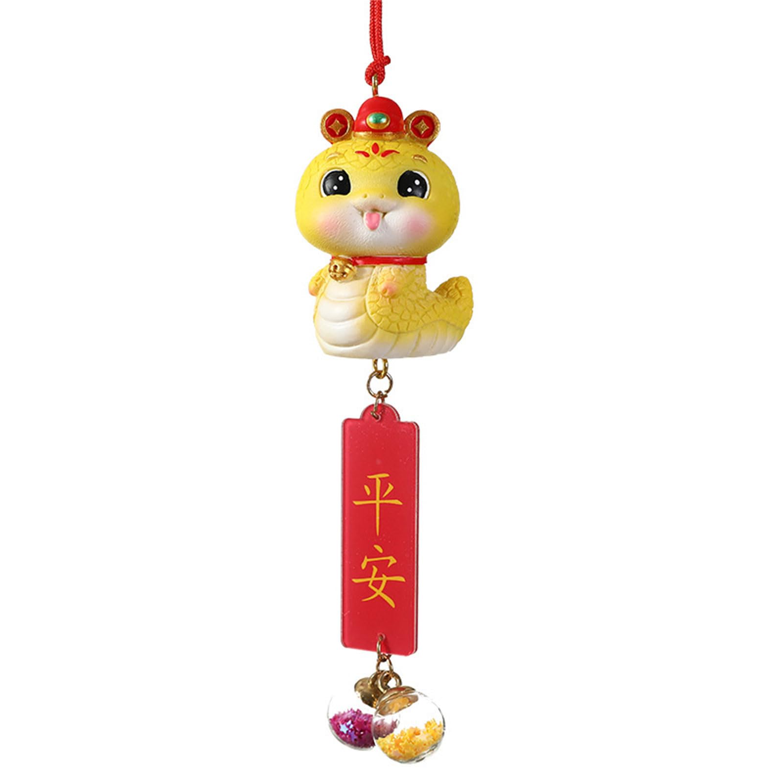 Tsophreniq Multipurpose Traditional Chinese Snake Pendants New Year Festival Ornament Home Accessory for Party Supplies Daily Use New Year Celebration Items