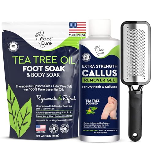 Tea Tree Foot Soak & Callus Remover Kit