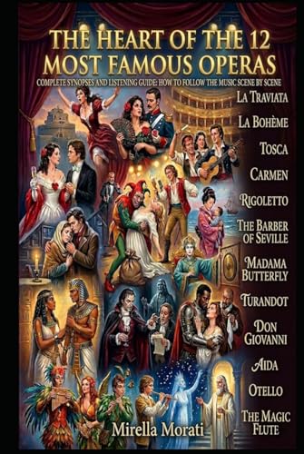 The Heart of the 12 Most Famous Operas: Complete plots and listening guides: how to follow the music scene by scene