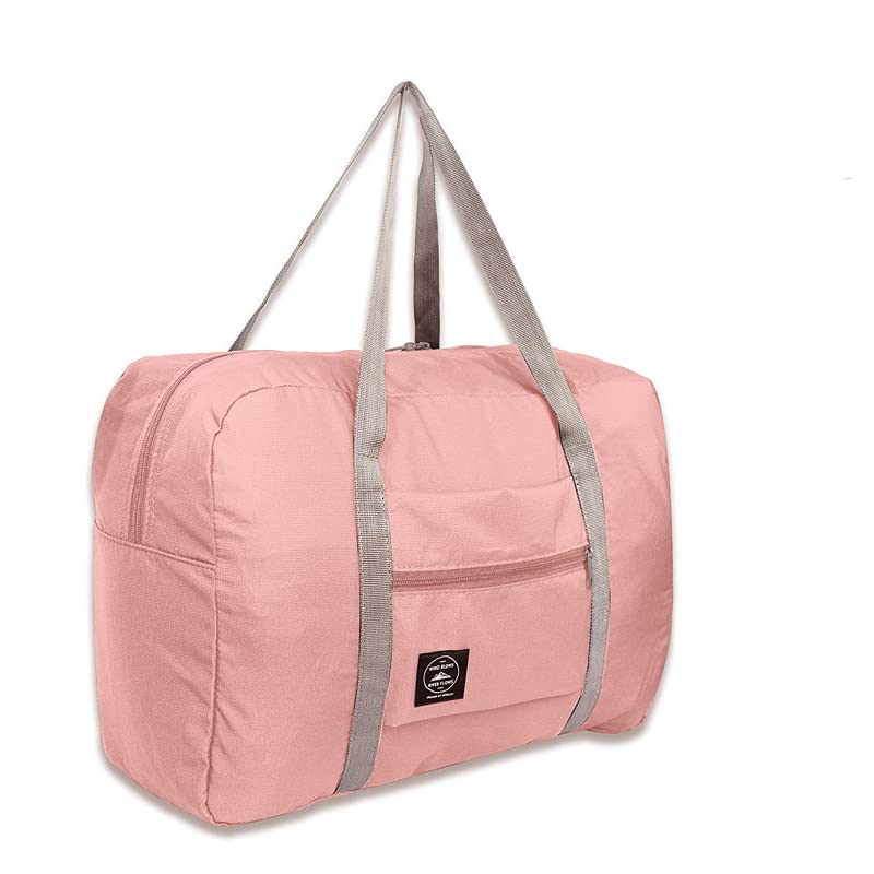 Bolsa organizadora dobrável para viagem Unissex Nylon Grande Capacidade (Salmão)