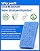 Maryton New Sharper Pumice, Professional Pedicure Tools Foot Scrubber Salon Disposable Pumice Stone Callus Remover for Feet, 40Pcs (Blue)