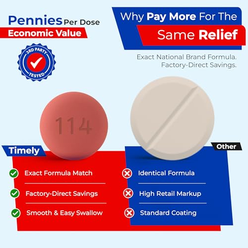 Image of TIME-Cap Labs Ibuprofen 200mg Pain Reliever & Fever Reducer, 500 Tablets | Temporarily Relieves Minor Aches & Pains due to Headache, Toothache, Backache, Muscular Aches & Menstrual Cramps | For Adults