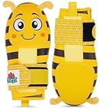 Big Crazy Sliding Mitt for Youth & Adult, Baseball Softball Sliding Mitt, Baseball Accessories and Protective Gear Flexible, Durable, Ambidextrous (Bee)