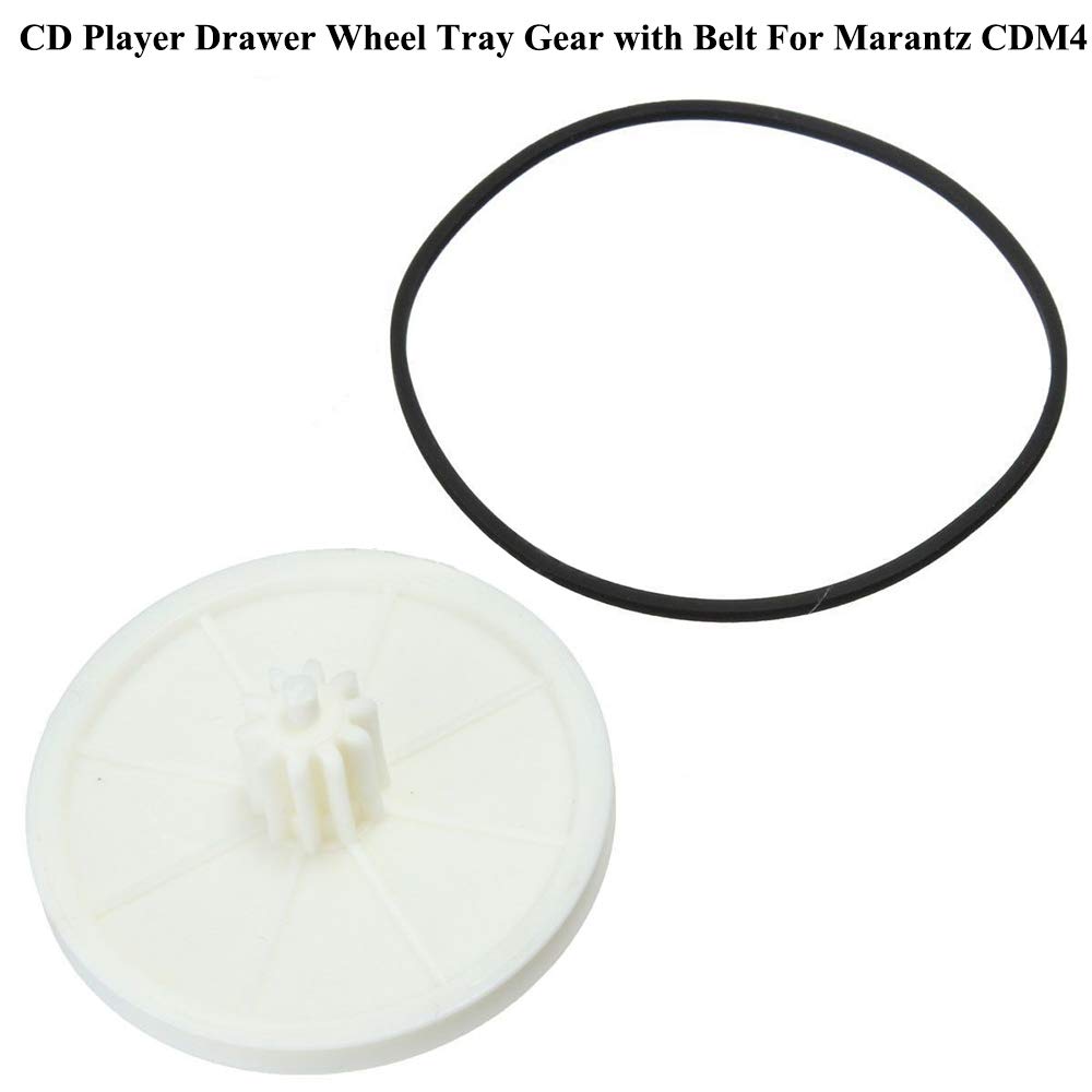 A Set CDM-4 CD Player Drawer Wheel Tray Gear and Belt for Marantz CD72MKII Philips CDM4
