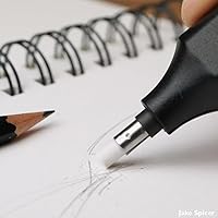 Vista 4 de Derwent, borrador que funciona con batería (2301931), Negro