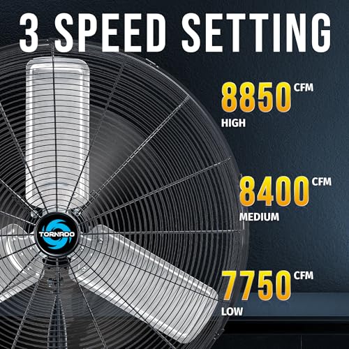 Tornado 30-Inch Pedestal Fan, view 3