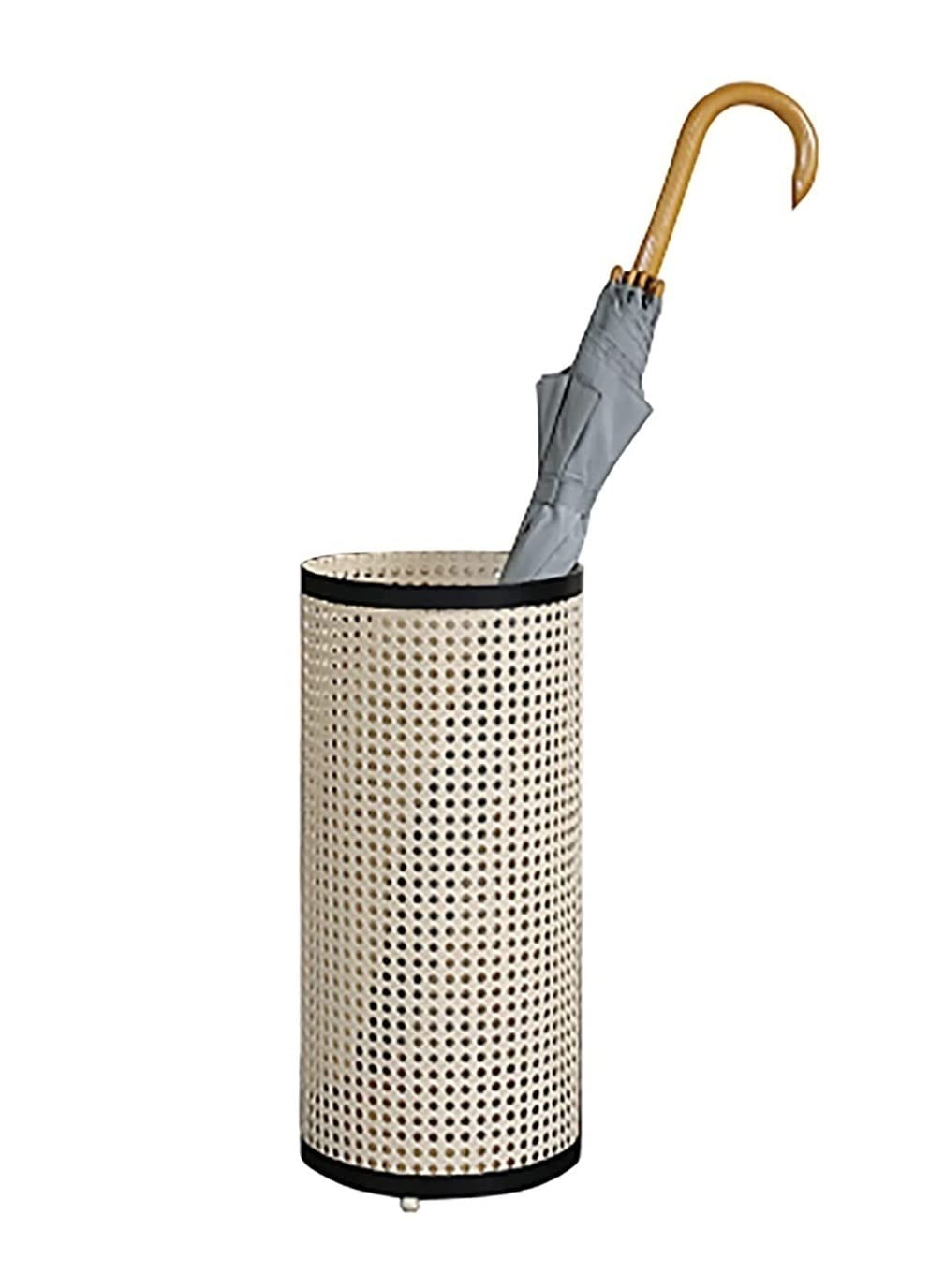 Porte-parapluie d'entrée en métal ajouré de qualité supérieure pour intérieur chic