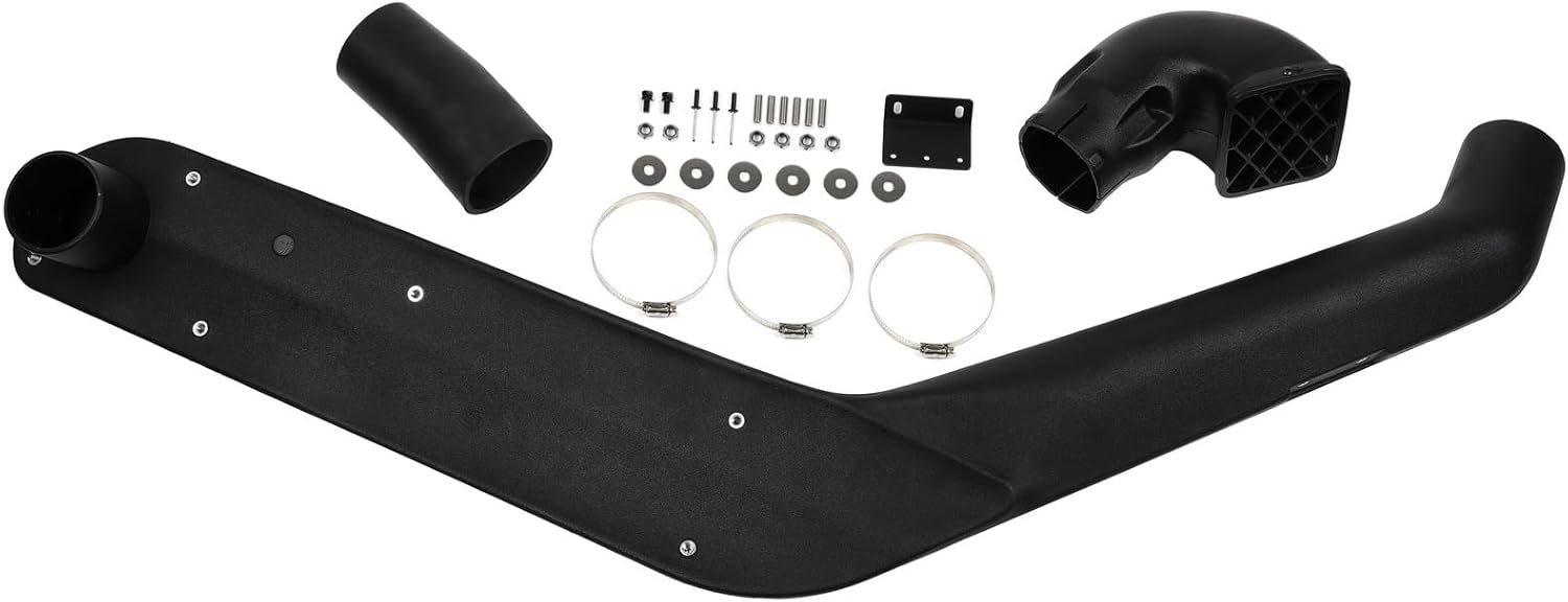 SCITOO Auto Snorkel Kit Replacement Compatible for 1990 1991 1992 1993 1994 1995 1996 1997 For Lexus for LX 450 Snorkel Intake Kit Air Ram Intake Snorkel Kit Set Black Intake Ram Snorkel