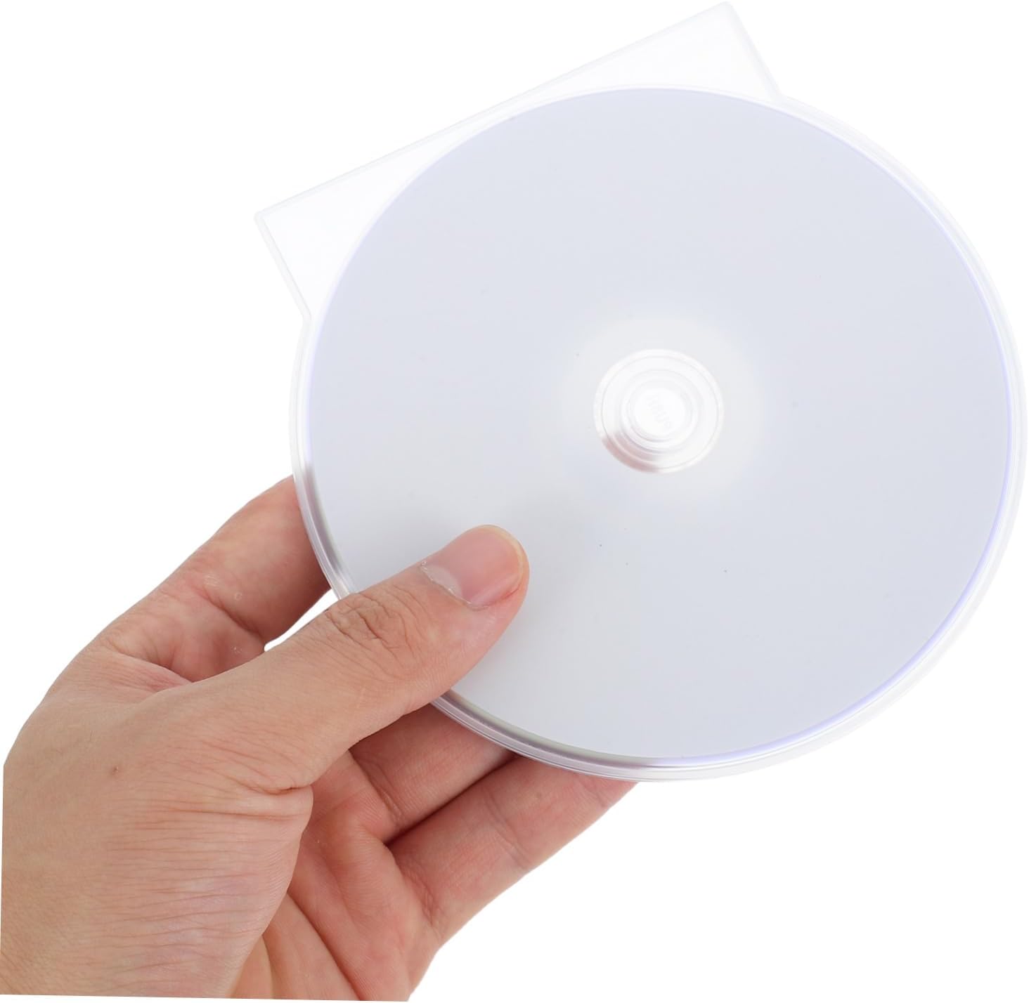 Blank Recordable DVD CD Disc with Data Storage Box, Plastic