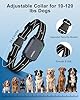 Jugbow Dog Shock Collar - 4500FT Dog Training Collar with Remote, IPX8 Waterproof Electric Dog Collar with 4 Training Modes, Security Lock, Rechargeable eCollar for 10-120lbs Dogs(Deep Blue) #3