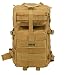 Seibertron Falcon Water Repellent Hiking Camping Backpack Compact Pack Summit Bag Khaki 37L