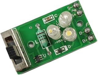 1 tablero de control de luz de panel solar de 2 V con circuito de controlador para iluminación de paisaje LED blanca y colorida en tarros, pilares y paredes 20 piezas