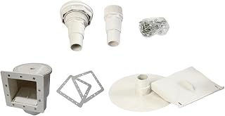 Generic Conjunto de escumadeira de piscina Conjunto de limpeza de piscina Suprimento de piscina Adaptador de mangueira a vácuo Placa a vácuo Skimmer de