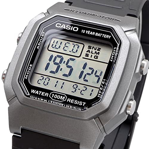 Image of Casio W-800 Series Standard Digital Wristwatch, Men's, Overseas Model