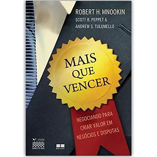 Mais que vencer, do autor Robert H. Mnookin