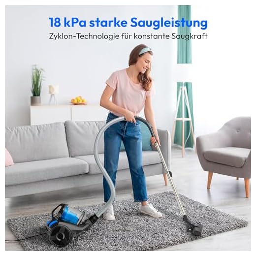 MEDION E2001 Beutelloser Zyklon-Staubsauger