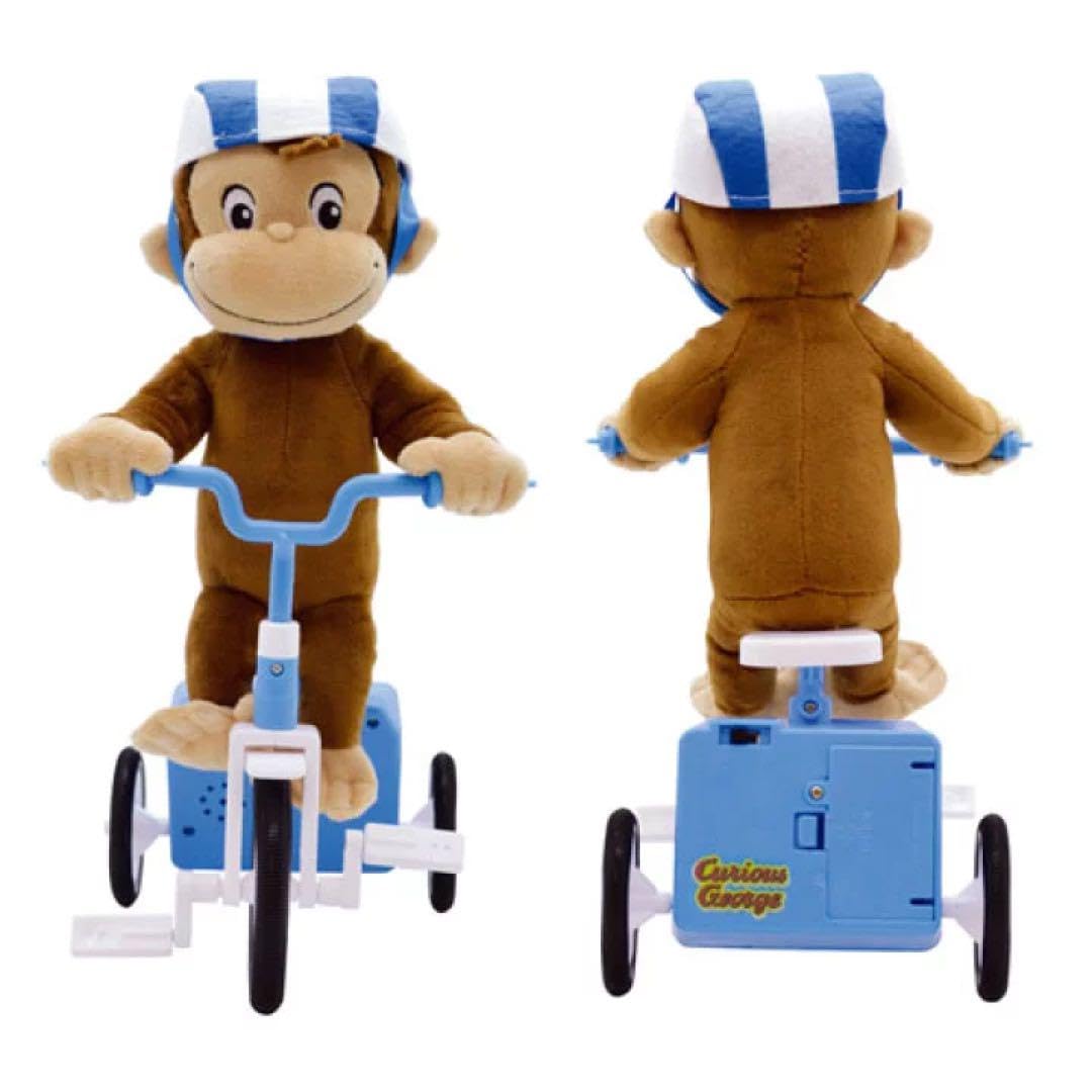 Amazon.co.jp: おさるのジョージ 三輪車ギミック 全2種セット : おもちゃ