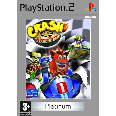 Crash Nitro Kart Platinum (PS2) Cover