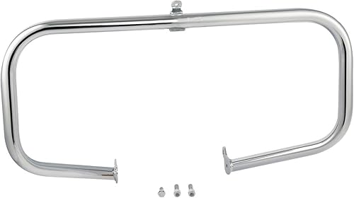 Miniatura 4 de XMT-MOTO Barra de choque de carretera cromada para Harley Davidson Touring Road King Street Glide Electra Glide CVO y modelos Trike 2009-2024