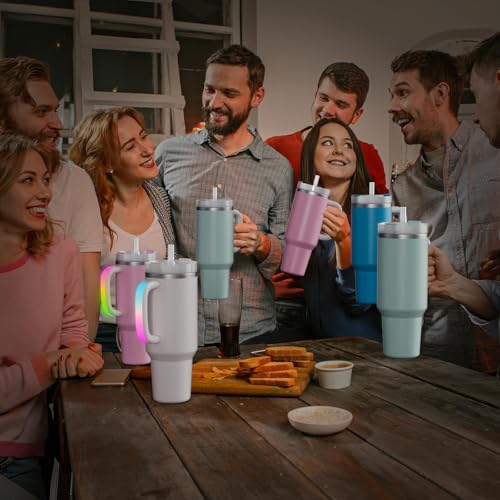 Mango de taza LED de cambio de color para botellas de agua en fiestas nocturnas 3
